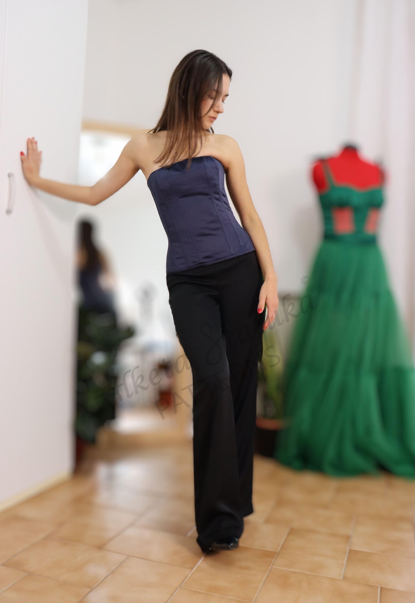 Aurora Corset Sewing Pattern US 0-16 - AlketaStafukaPatterns