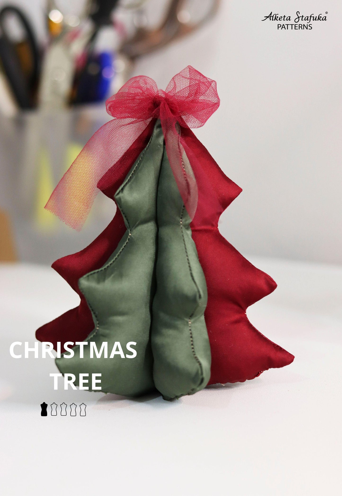Christmas Tree Decoration Sewing Pattern - AlketaStafukaPatterns