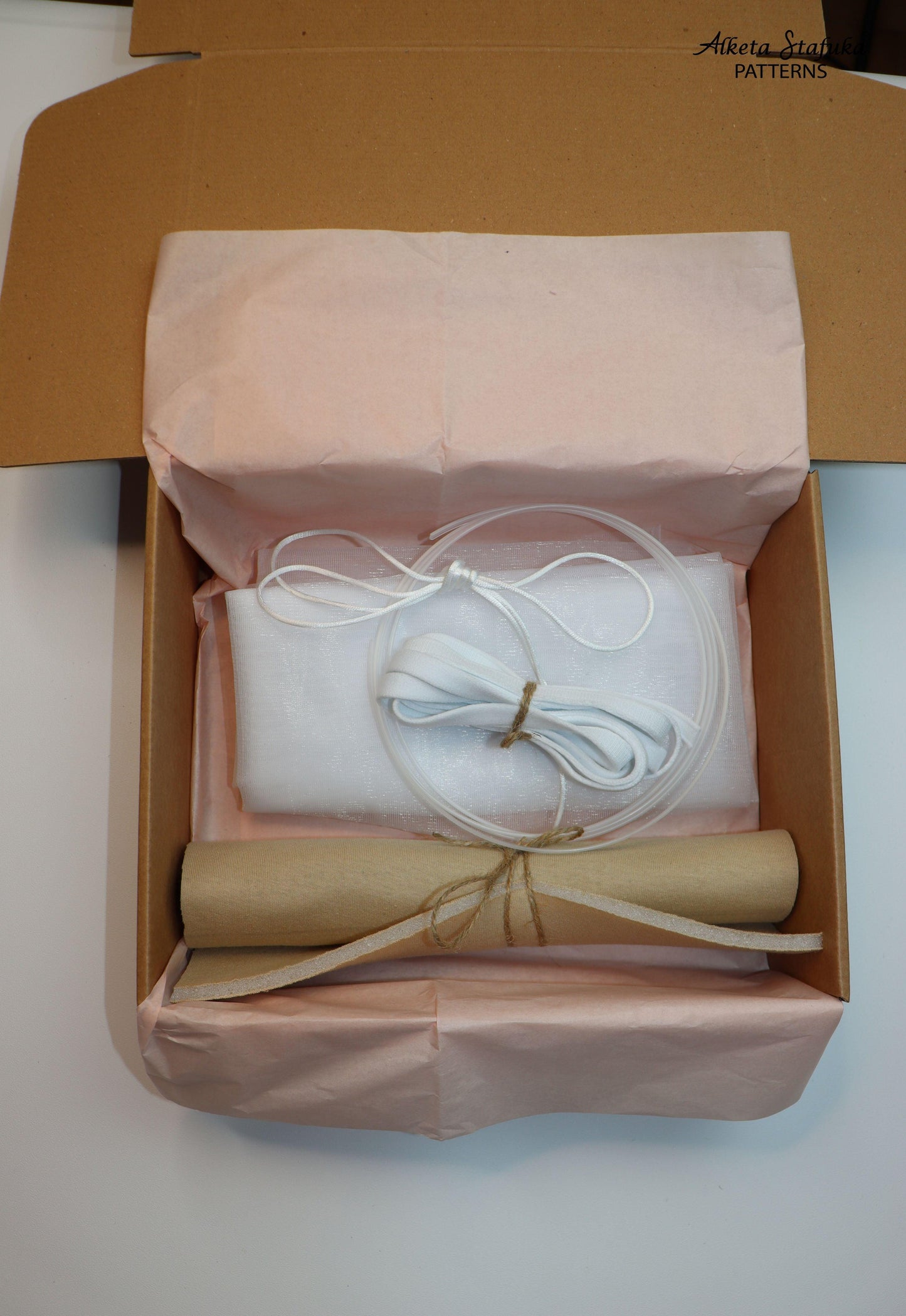 Eileen Transparent Corset Sewing Kit - AlketaStafukaPatterns