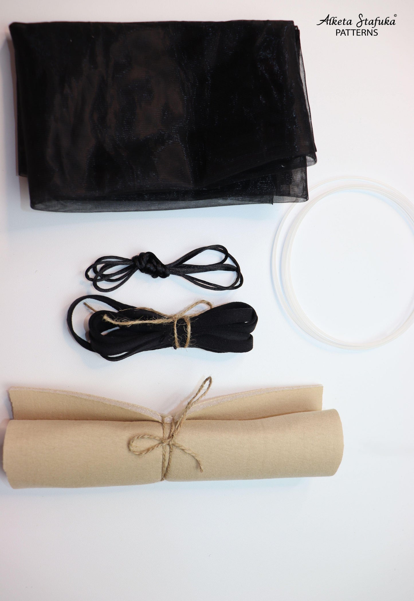 Eileen Transparent Corset Sewing Kit - AlketaStafukaPatterns
