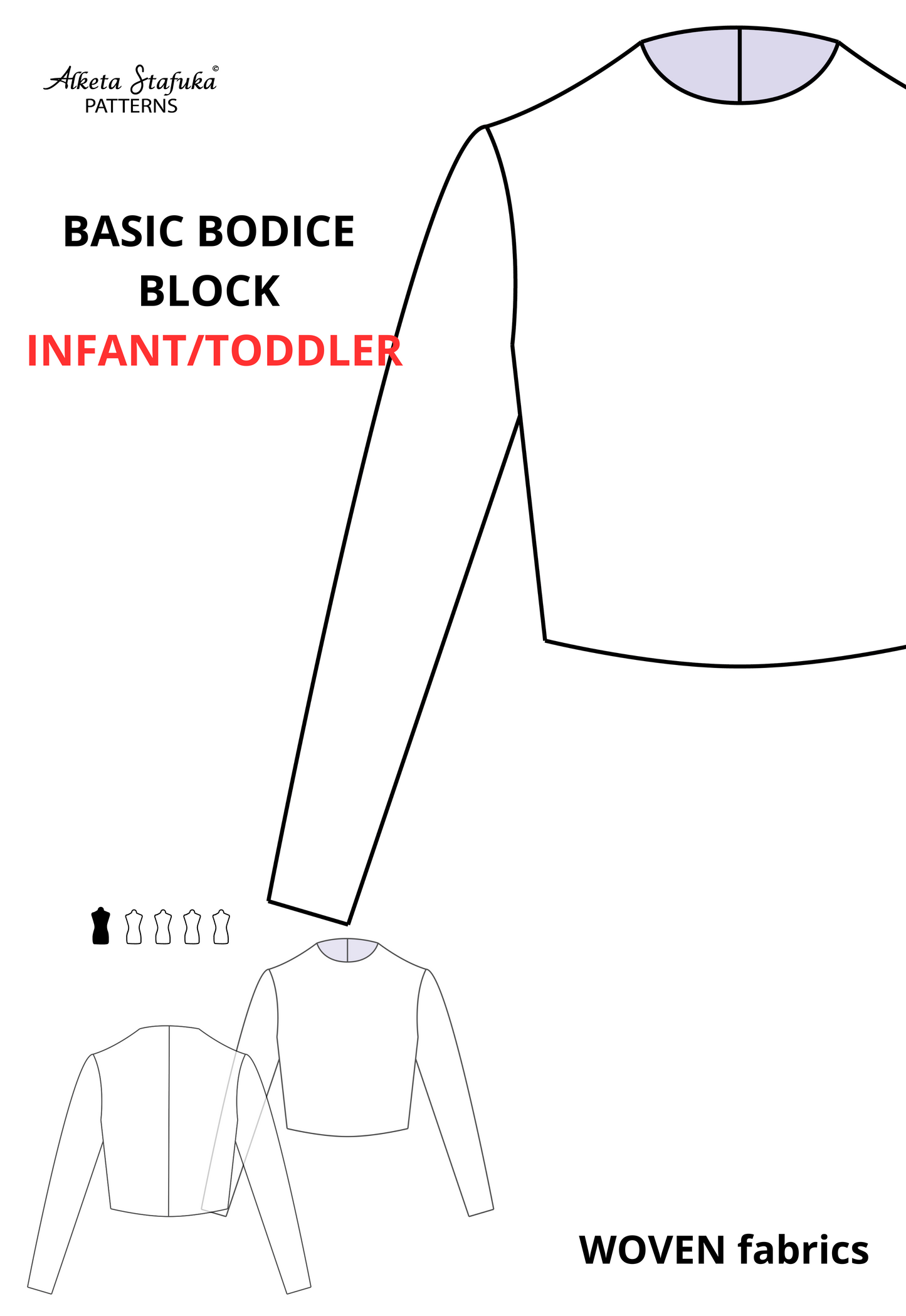 Basic Block Sewing Pattern for Kids