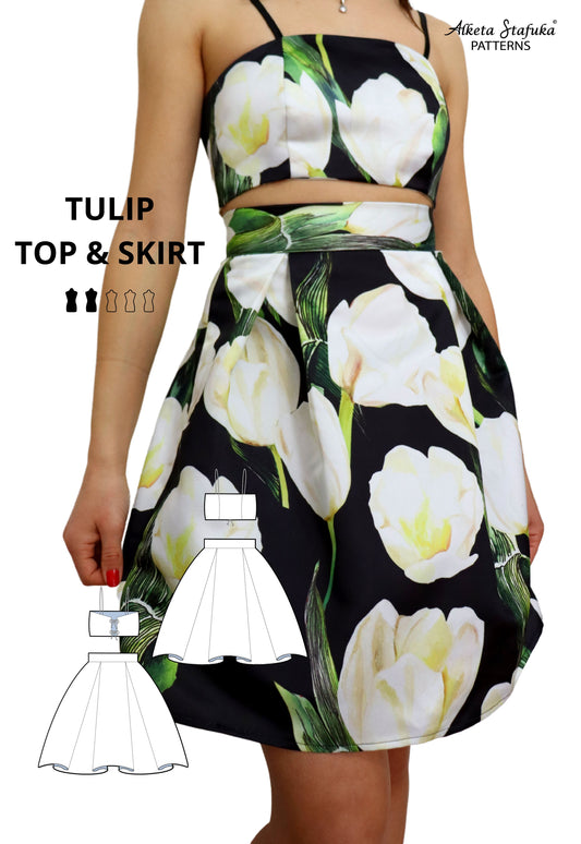 Tulip Top & Skirt