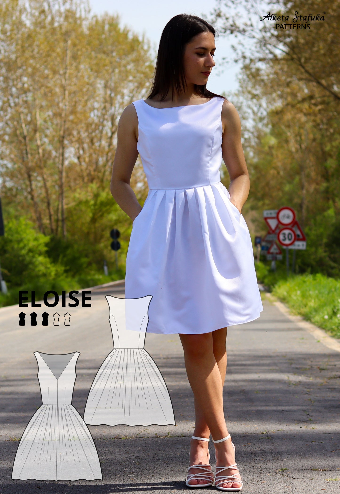 Eloise Dress Pattern XXS-XXL