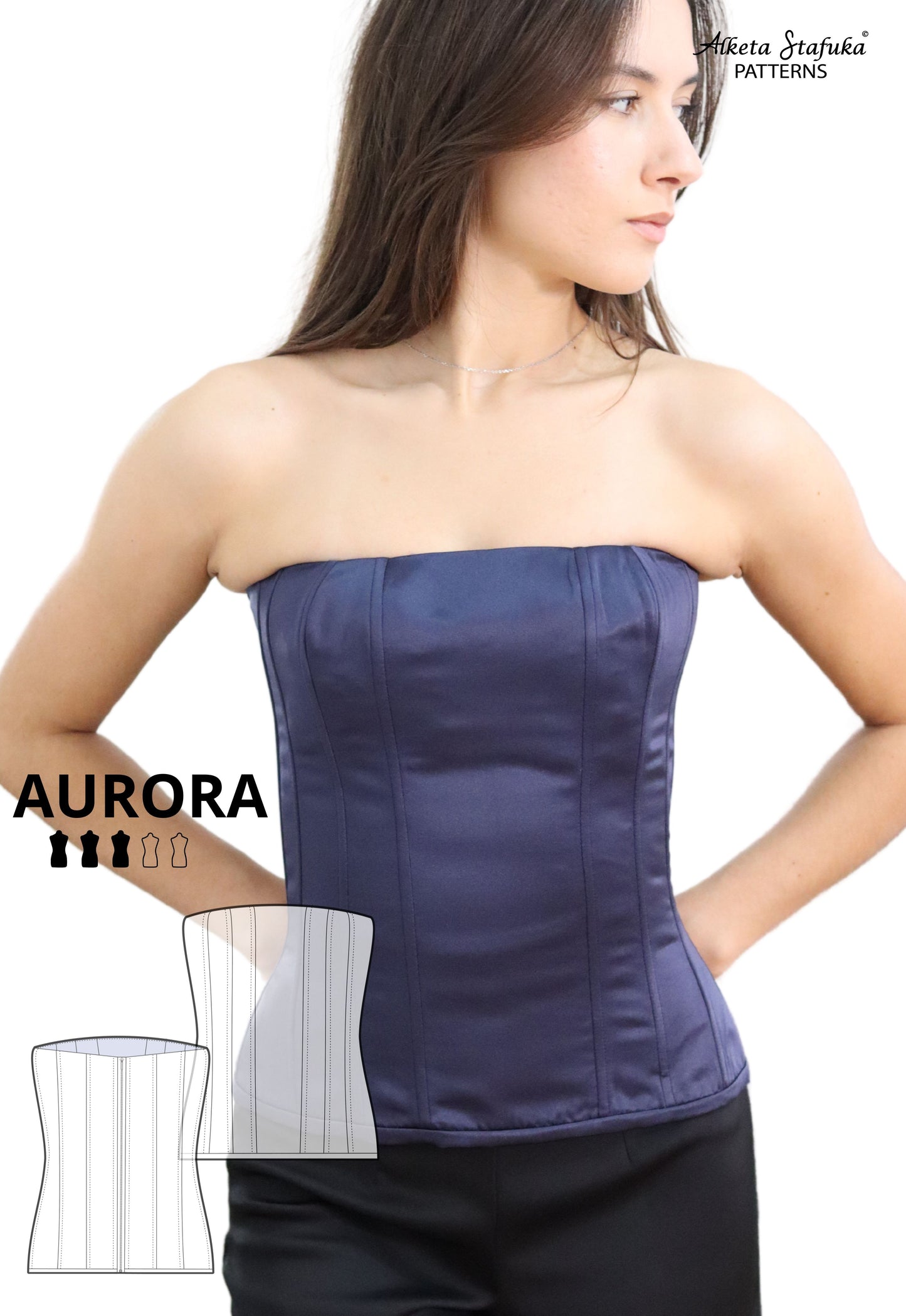 Aurora Corset Sewing Pattern