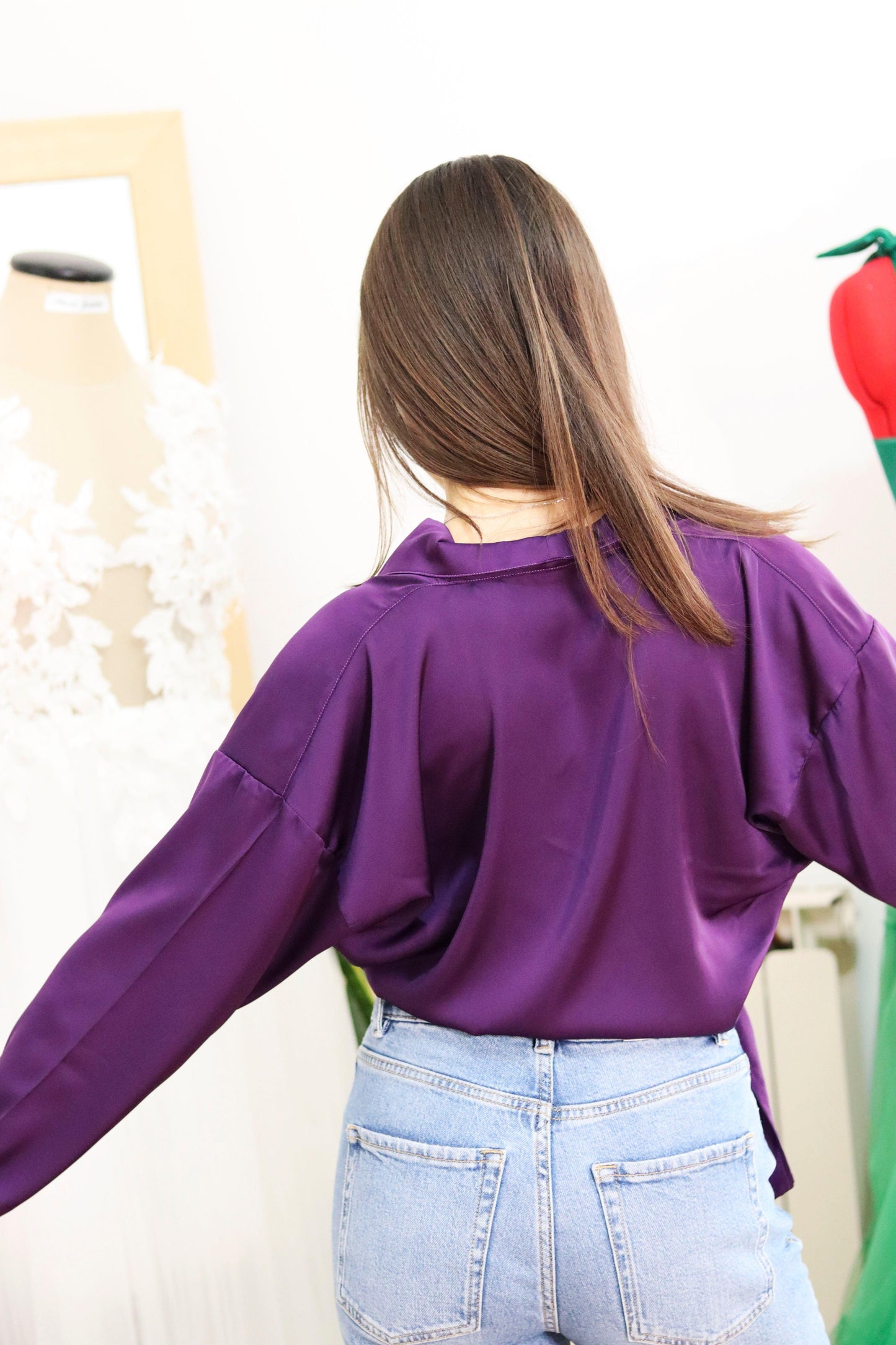 Iris Shirt Sewing Pattern US 0-10 - AlketaStafukaPatterns