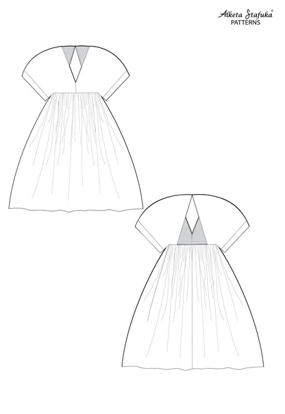 Celine Dress in 7 sizes XXS-XXL