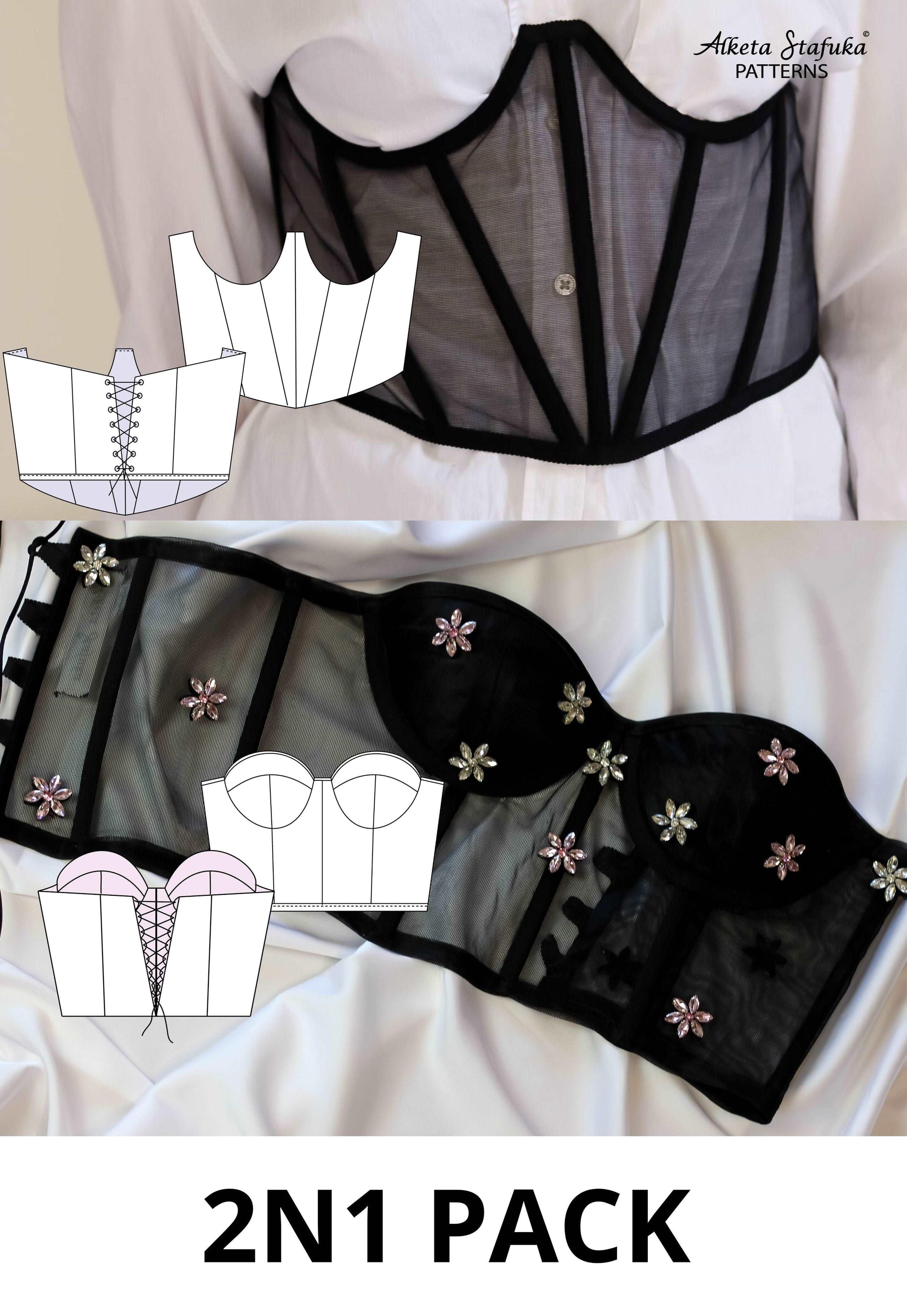 Shop Printed Underbust Corset from us and Get Discount on First Order